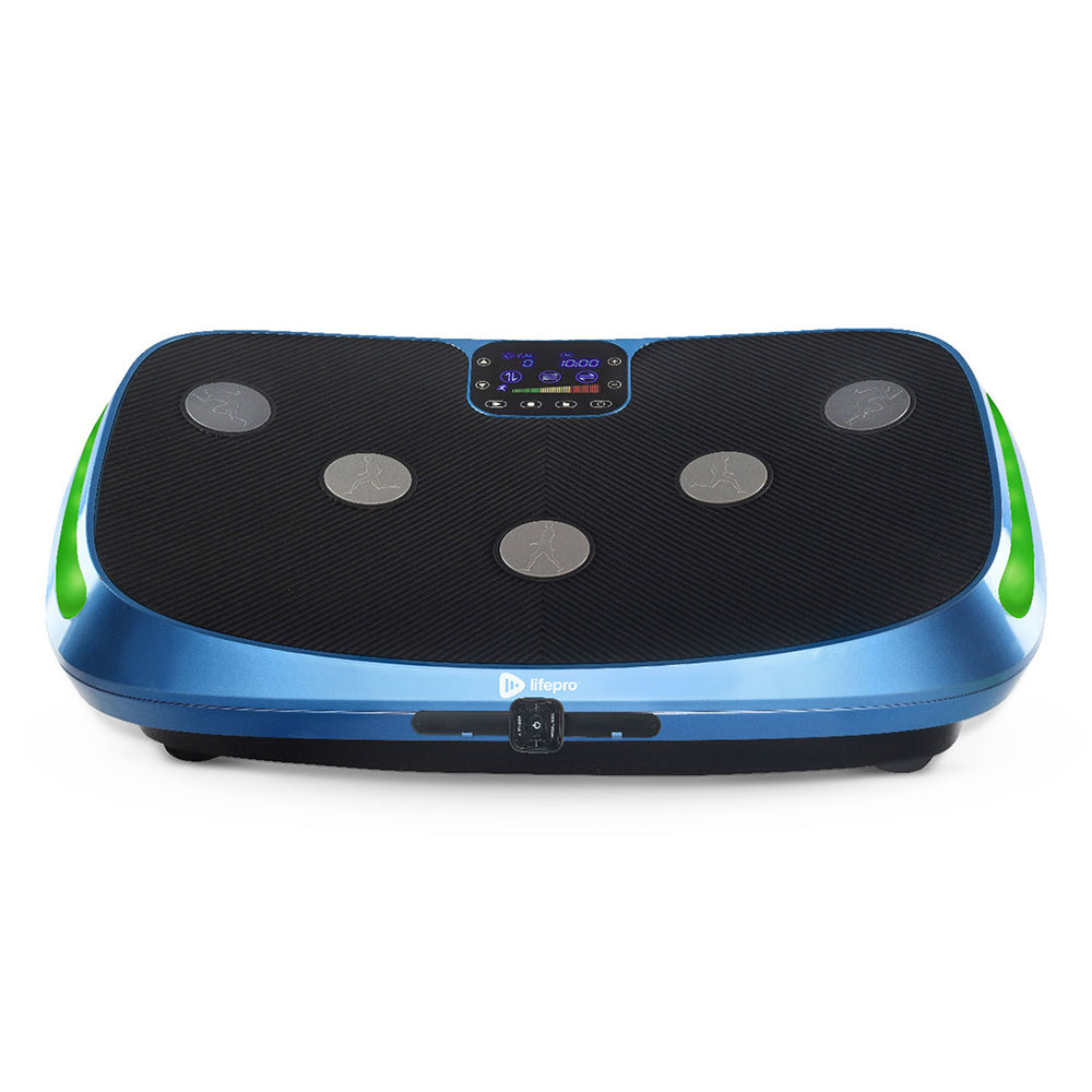 Lifepro LPRMXBLU Rublex Vibration Plate Body Exercise Workout Equipment Machine
