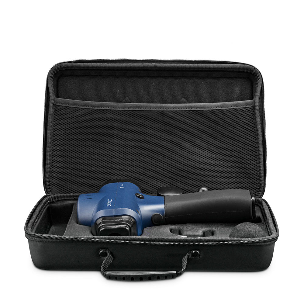 Lifepro Sonic Handheld Deep Tissue Muscle Percussion Massage Gun Blue (Open Box) - VMInnovations