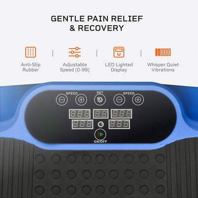 Lifepro Turbo 3D Vibration Plate Body Exercise Workout Equipment Machine (Used)