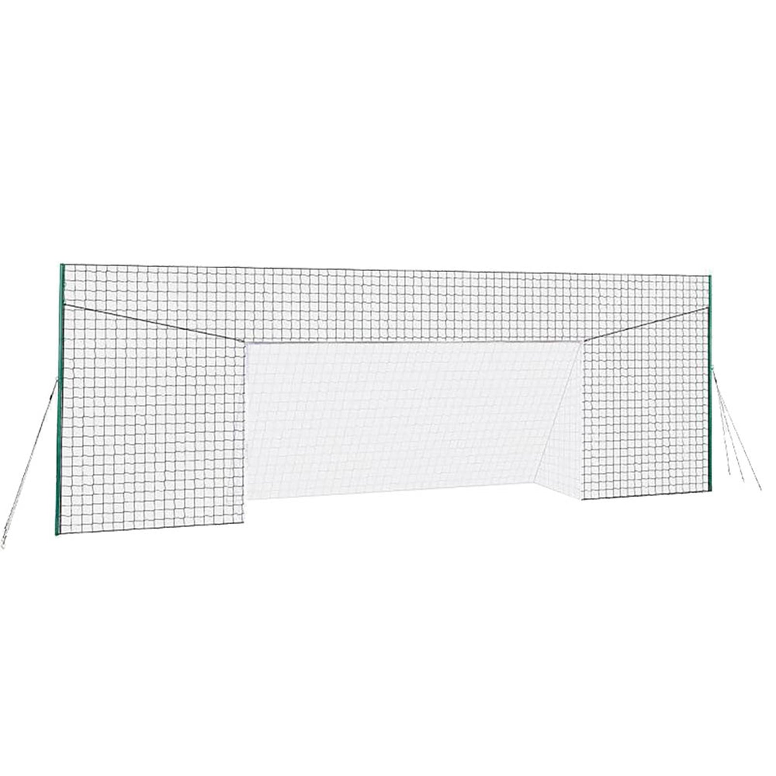 Open Goaaal Soccer Practice Net Rebounder Backstop with Goal, Large (Open Box) - VMInnovations
