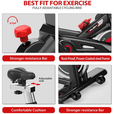 MBB Stationary Cycling Exercise Bike and Wonder Master Abdominal Workout Chair - VMInnovations