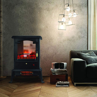 LifeSmart 1500W Portable Electric Infrared Quartz Stove Heater (For Parts) - VMInnovations