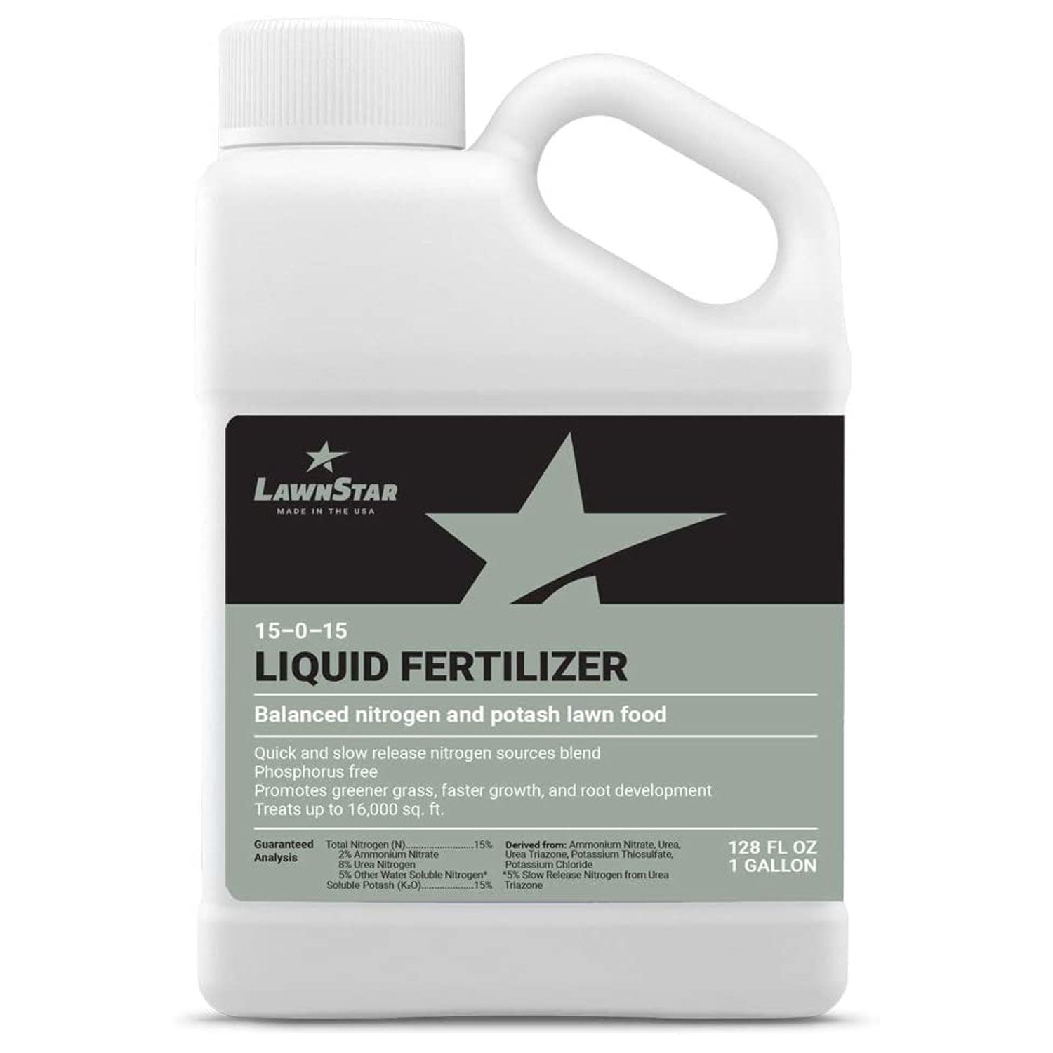LawnStar Liquid Iron, Phosphorous Free, and Root Hume Fertilizer, 1 Gallon Each - VMInnovations