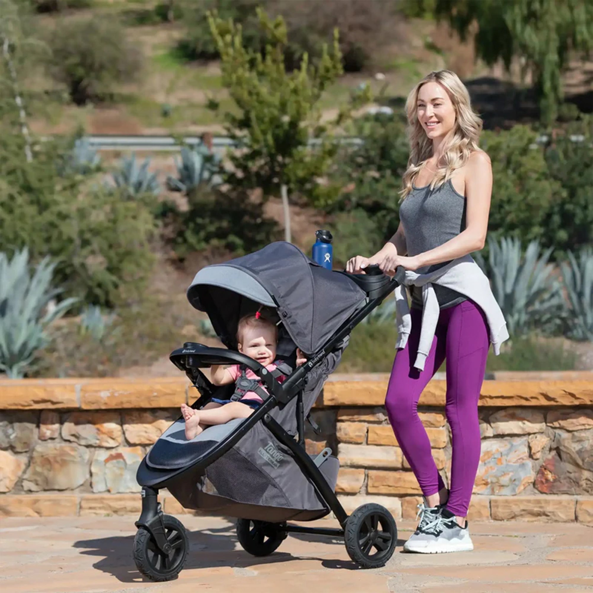 Baby Trend Tango 3 Wheel Stroller Travel System w/ EZ-Lift Plus Infant Car Seat