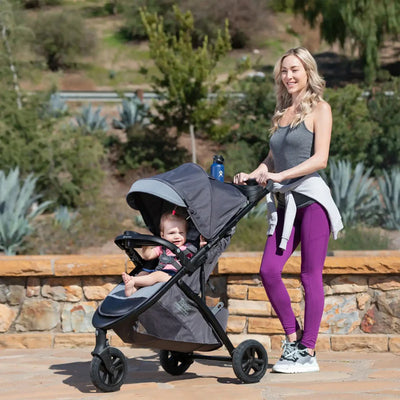 Baby Trend Tango 3 Wheel Stroller Travel System w/ EZ-Lift Plus Infant Car Seat
