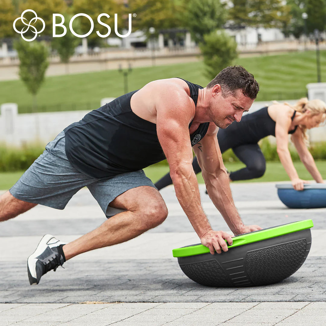 Bosu NEXGEN Balance Strength Trainer, Home Gym Workout Equipment, 26", Black