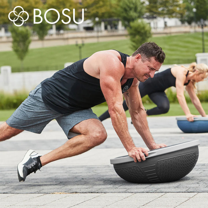 Bosu NEXGEN Balance Strength Trainer, Home Gym Workout Equipment, 26", Black