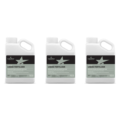 LawnStar Phosphorous-Free Liquid Plant Lawn Garden Fertilizer, 1 Gallon (3 Pk)
