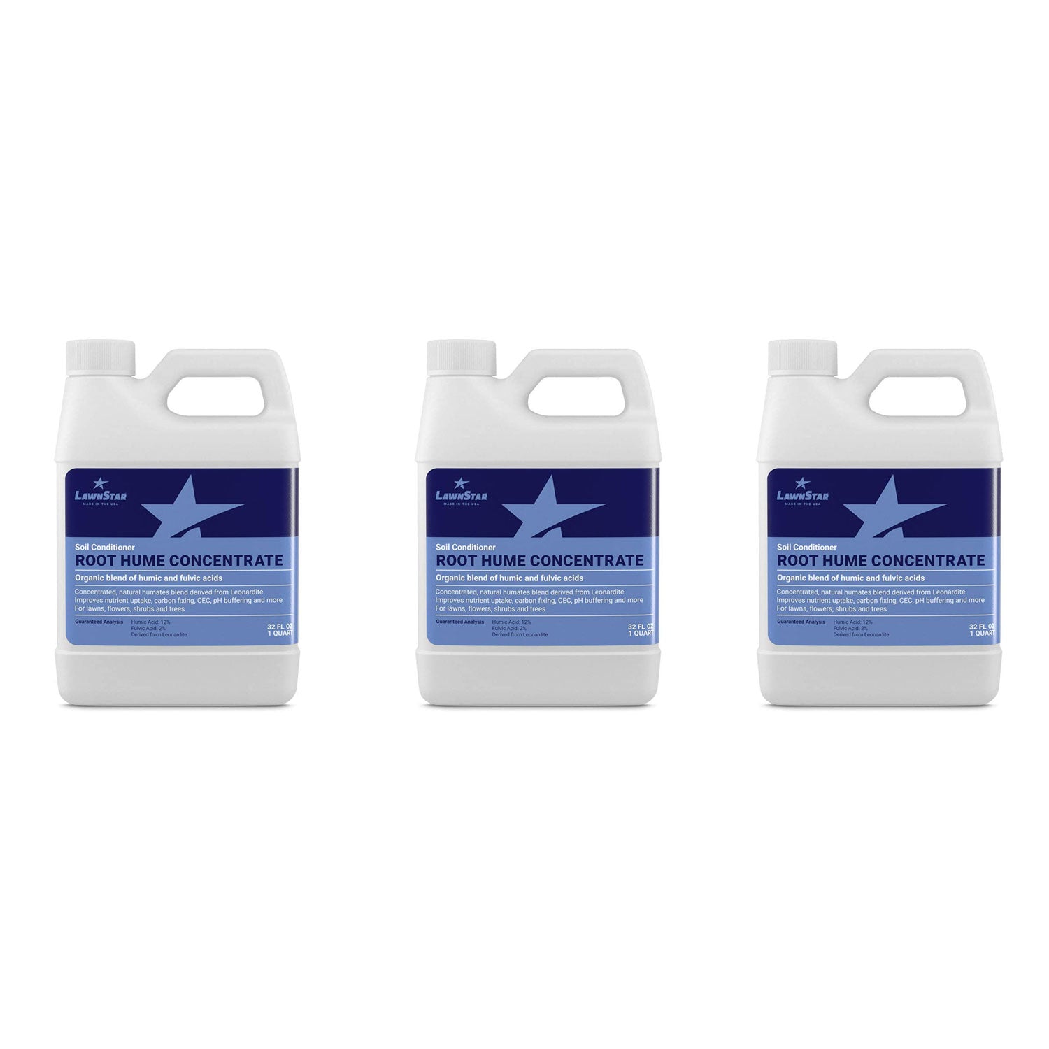 LawnStar Organic Soil Conditioner, 32 Ounce (3 Pack)