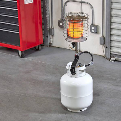 Dura Heat 360 Degree Steel Propane Tank Top Heater w/ Safety Shutoff (Open Box) - VMInnovations
