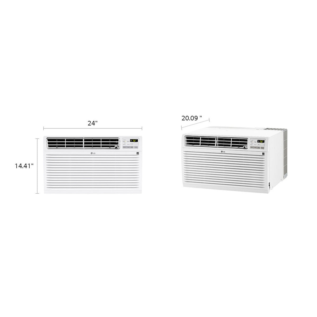 LG LT1236CER 11500 BTU Through the Wall Air Conditioner (Certified Refurbished) (Refurbished)