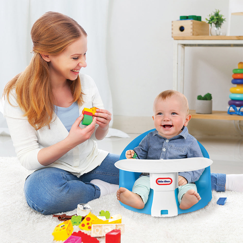 Little Tikes My First Seat Foam Floor Chair with Feed and Play Tray (Open Box)