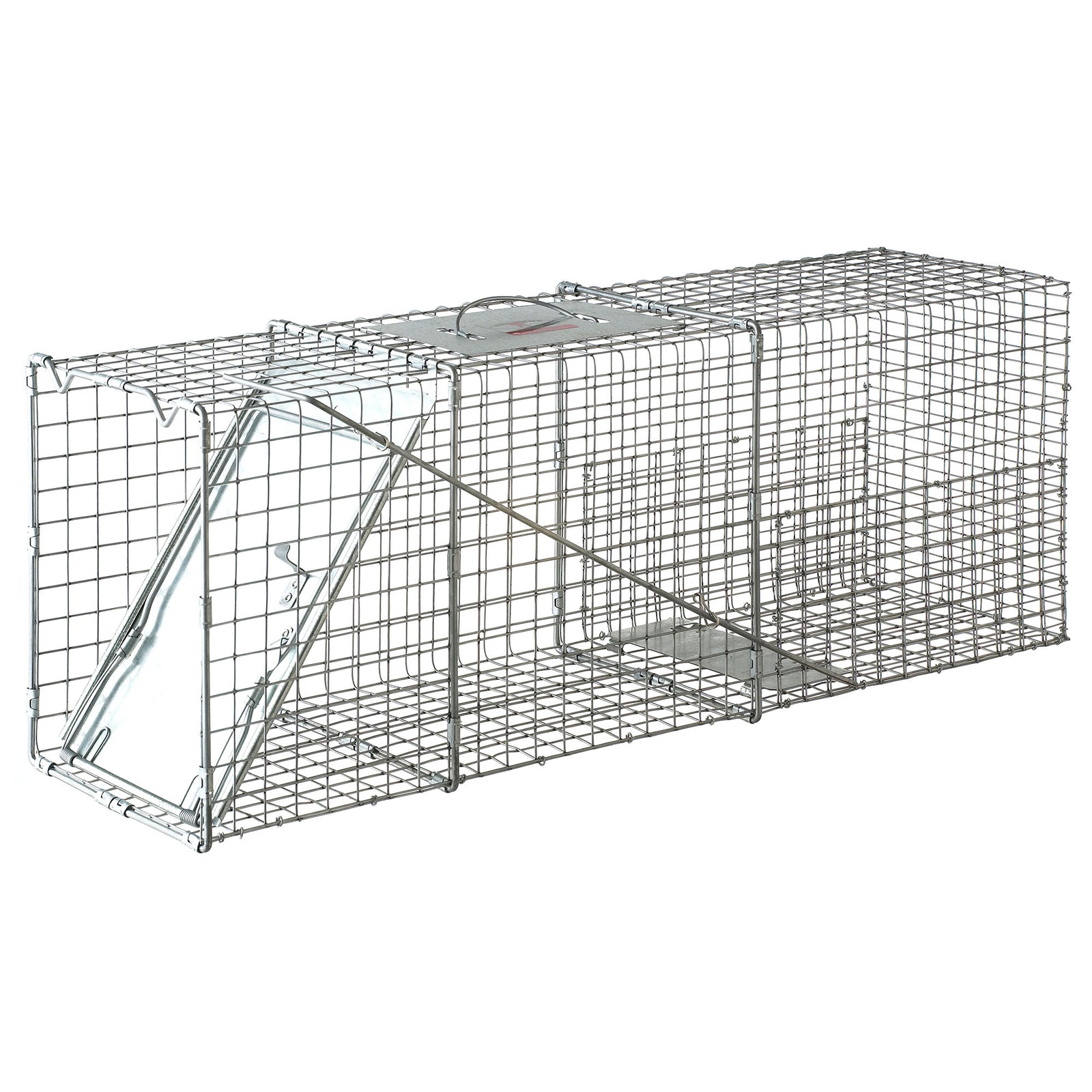Little Giant Live Reinforced Animal Trap with Single Door Entry, 10 x 32 Inches - VMInnovations
