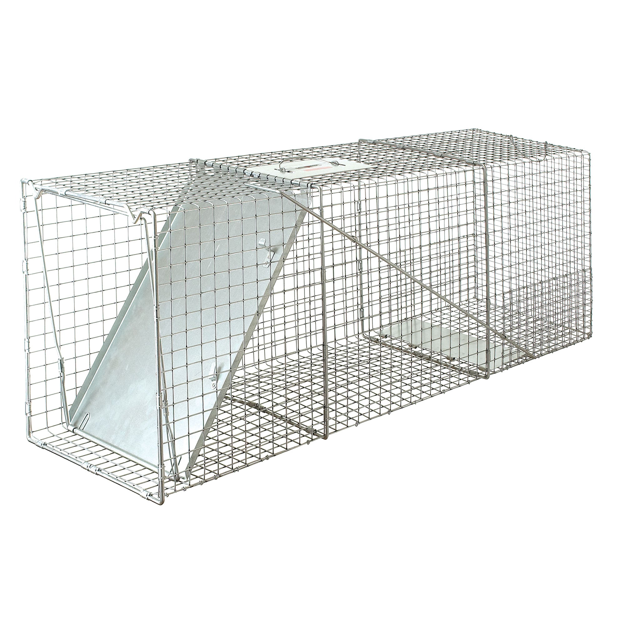 Little Giant Live Reinforced Animal Trap with Single Door Entry, 17 x 42" (Used)