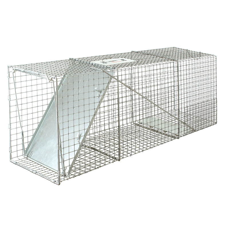 Little Giant Live Reinforced Animal Trap with Single Door Entry, 17 x 42 Inches