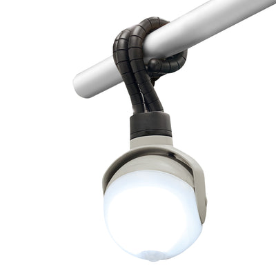 LUXWORX Weather Resistant Battery Powered Motion Sensor Light w/ Flexible Tripod