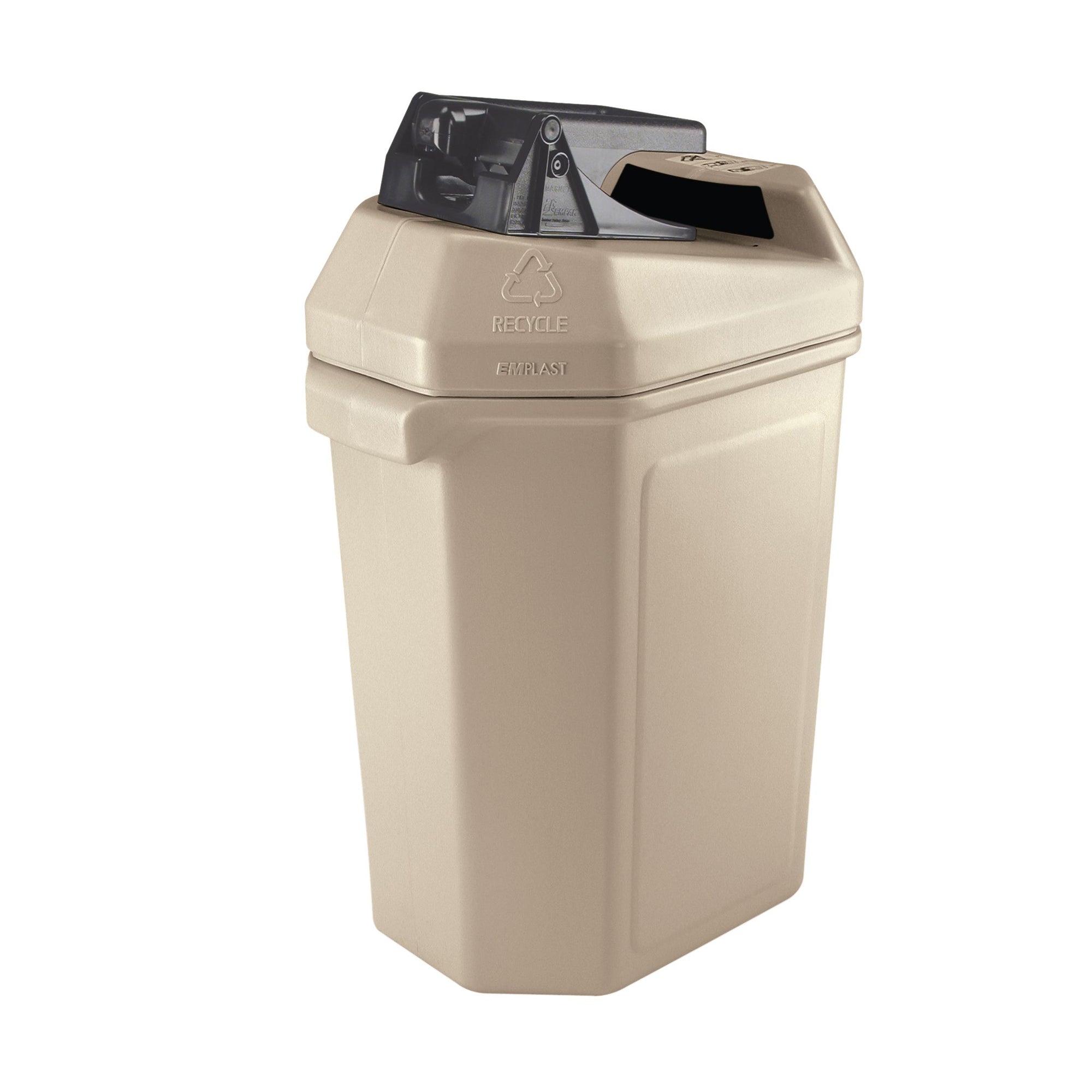 Commercial Zone CanPactor 30-Gallon Recycling Container with Can Crusher (Used)