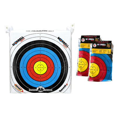 Morrell Lightweight Youth Range NASP Field Point Archery Bag Target and 2 Covers
