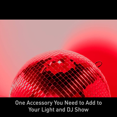 American DJ Lightweight Real Glass 16" Wall Hanging Disco Mirror Ball (Open Box) - VMInnovations