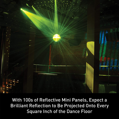 American DJ Lightweight Real Glass 16" Wall Hanging Disco Mirror Ball (Open Box) - VMInnovations