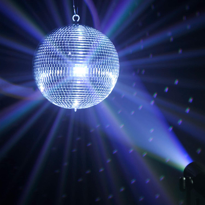 American DJ Lightweight Real Glass 16" Wall Hanging Disco Mirror Ball (Open Box) - VMInnovations