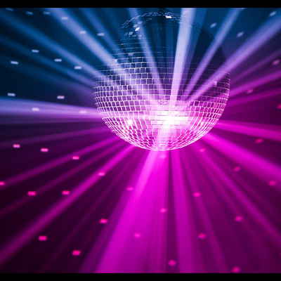 American DJ Lightweight Real Glass 16" Wall Hanging Disco Mirror Ball (Open Box) - VMInnovations
