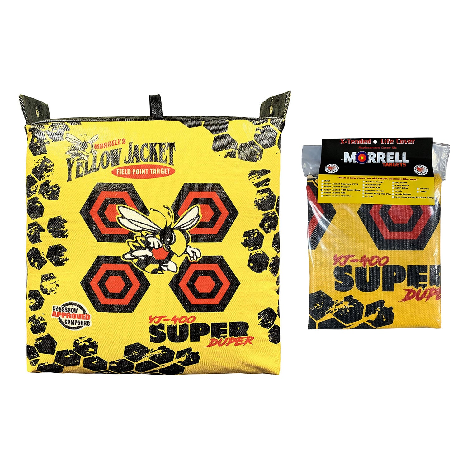 Morrell Yellow Jacket YJ-400 Super Duper Field Point Archery Bag Target & Cover