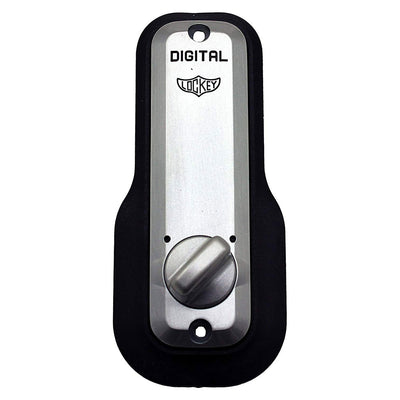 Lockey USA Mechanical Keyless Deadbolt with Digital Keypad, Satin Nickel (Used)