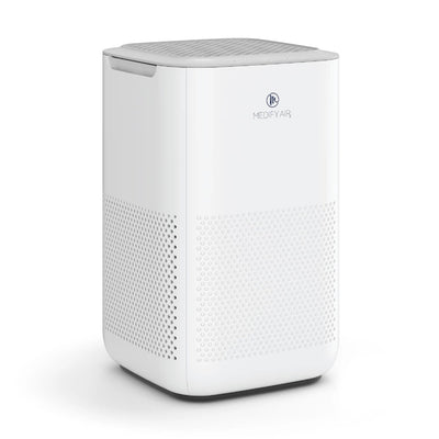 Medify Air Compact Air Purifier with H13 HEPA Filter, White (2 Pack) (Open Box)