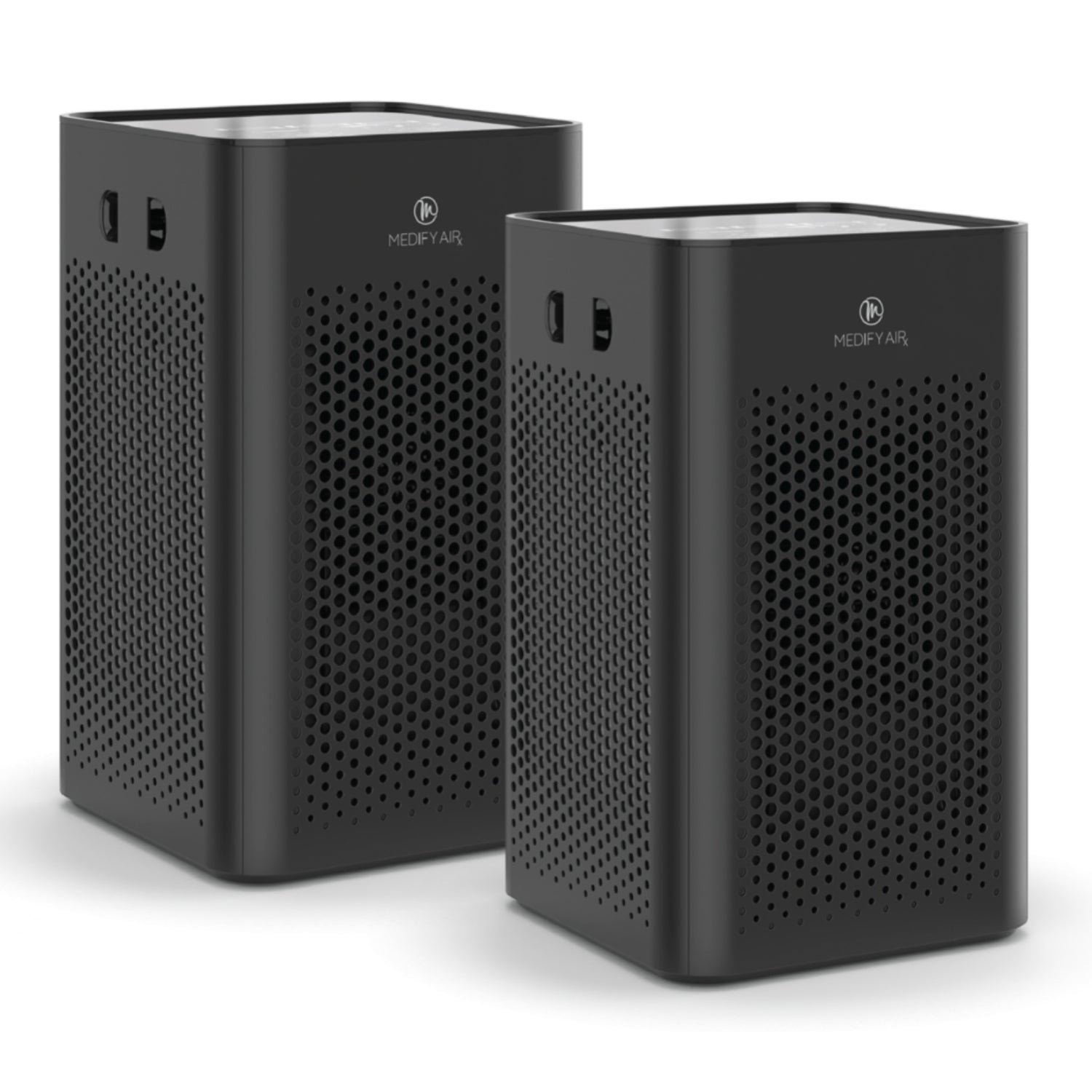 Medify Air Medical Grade HEPA Table Top Air Purifier, Black (2 Pack) (Open Box) - VMInnovations