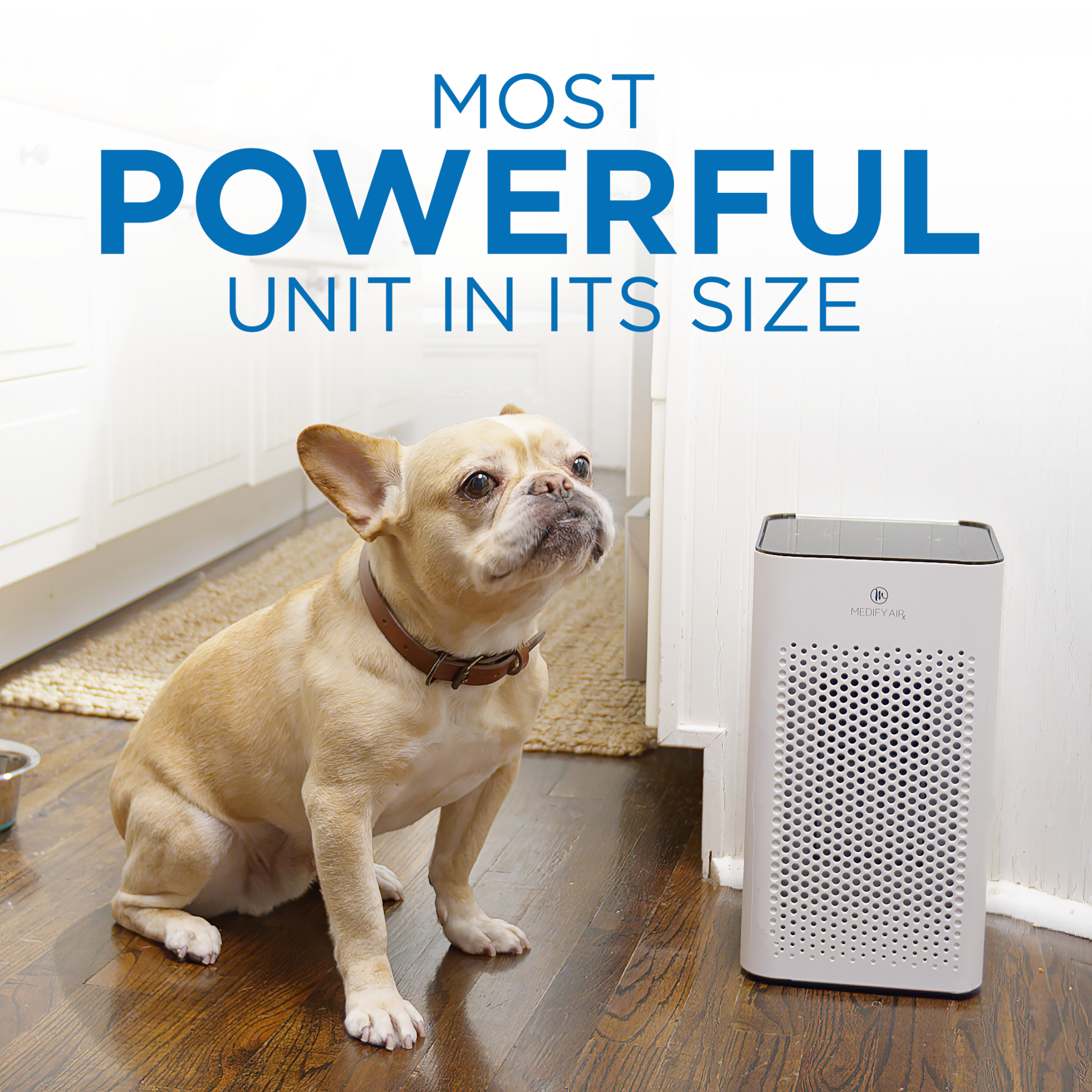 Medify Air Medical Grade HEPA Table Top Air Purifier, Silver (2 Pack)(Open Box)