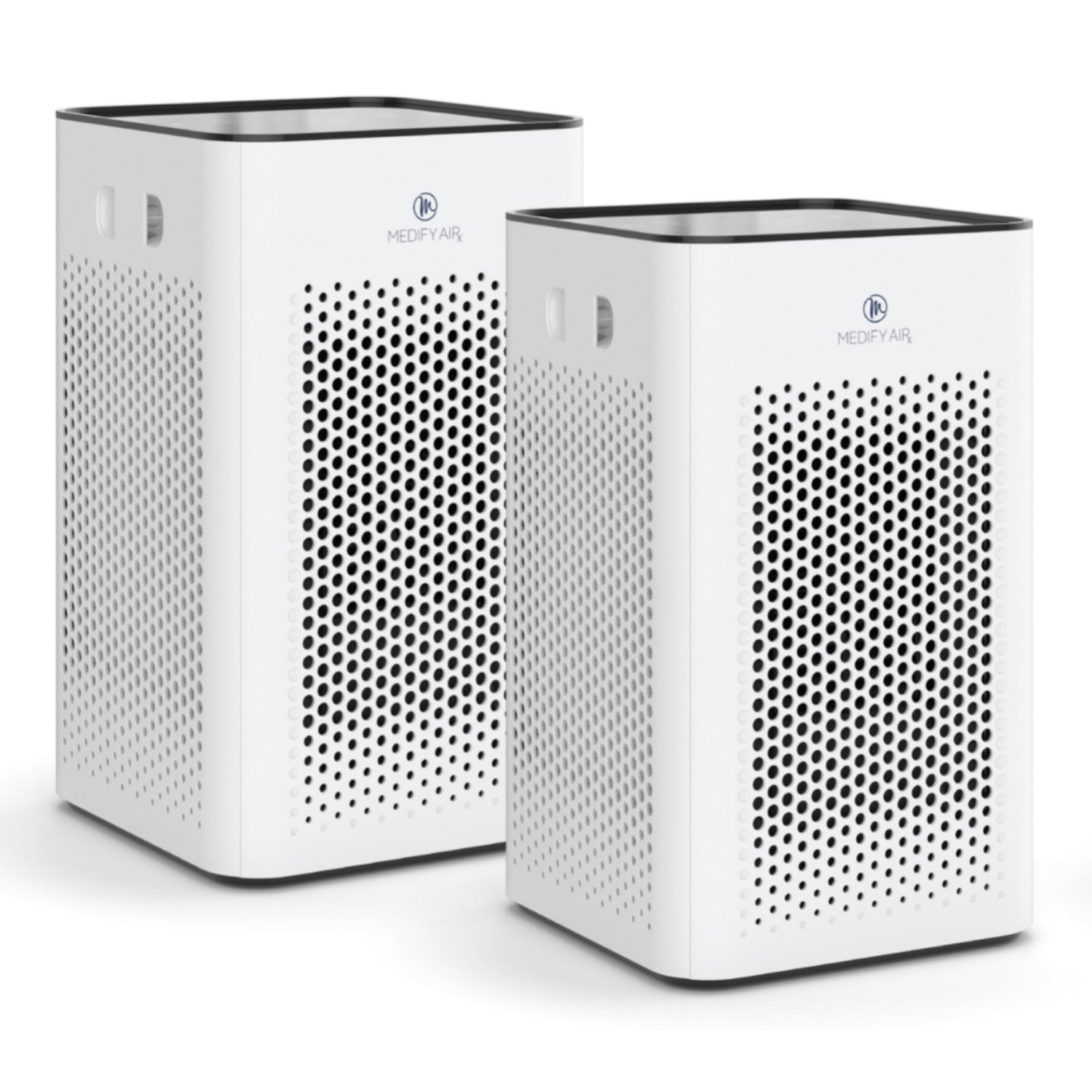 Medify Air MA-25 500 Sq Ft Compact Air Purifier with HEPA Filter (2 Pack) (Used)