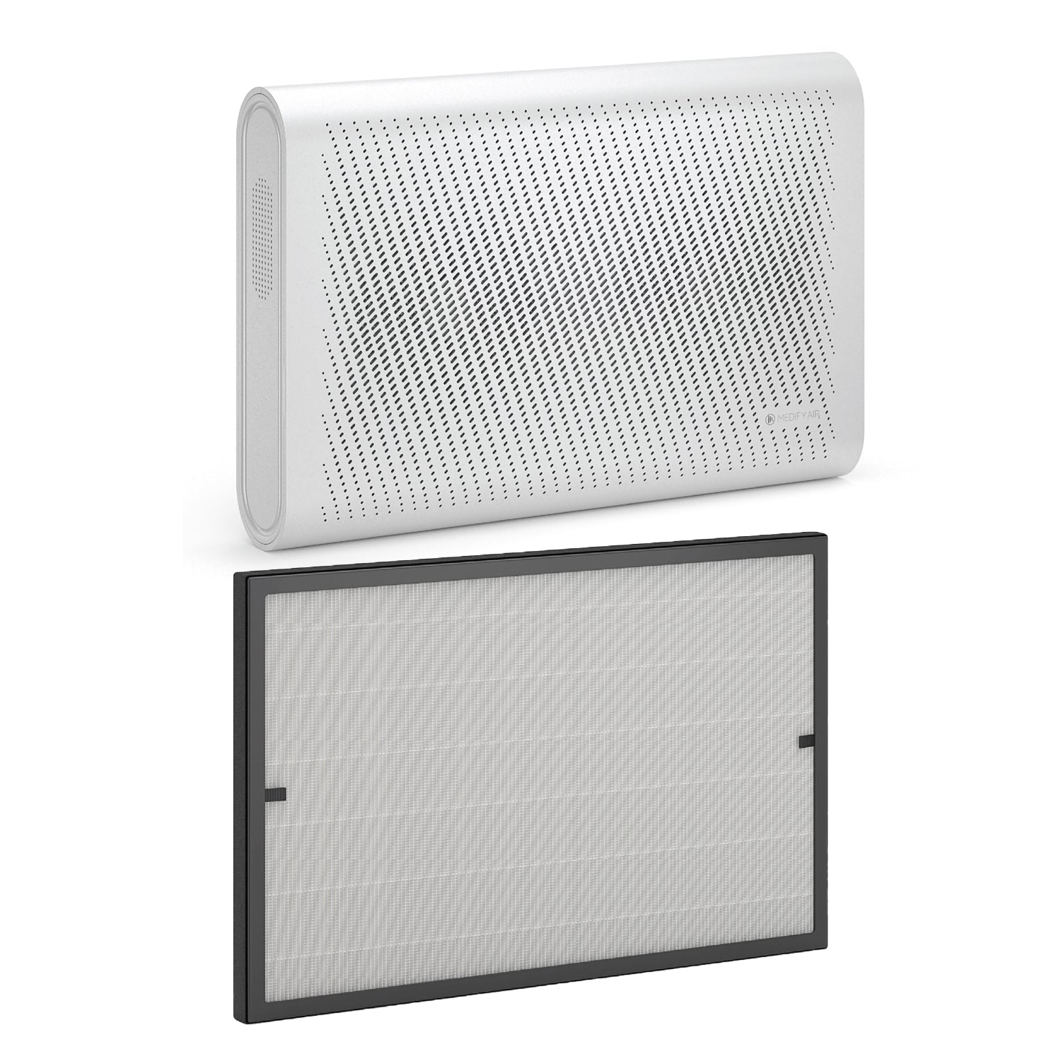 Medify Air HEPA Wall Mounted Air Purifier Bundle w/ Replacement Filter (1 Pack)