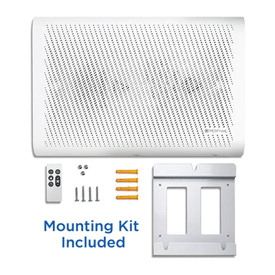 Medify Air HEPA Wall Mounted Air Purifier Bundle w/ Replacement Filter (1 Pack)