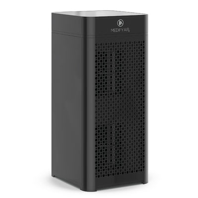 Medify Air MA-40 840 Sq Ft Tower Room Air Purifier w/ HEPA Filter, Black(2 Pack) - VMInnovations