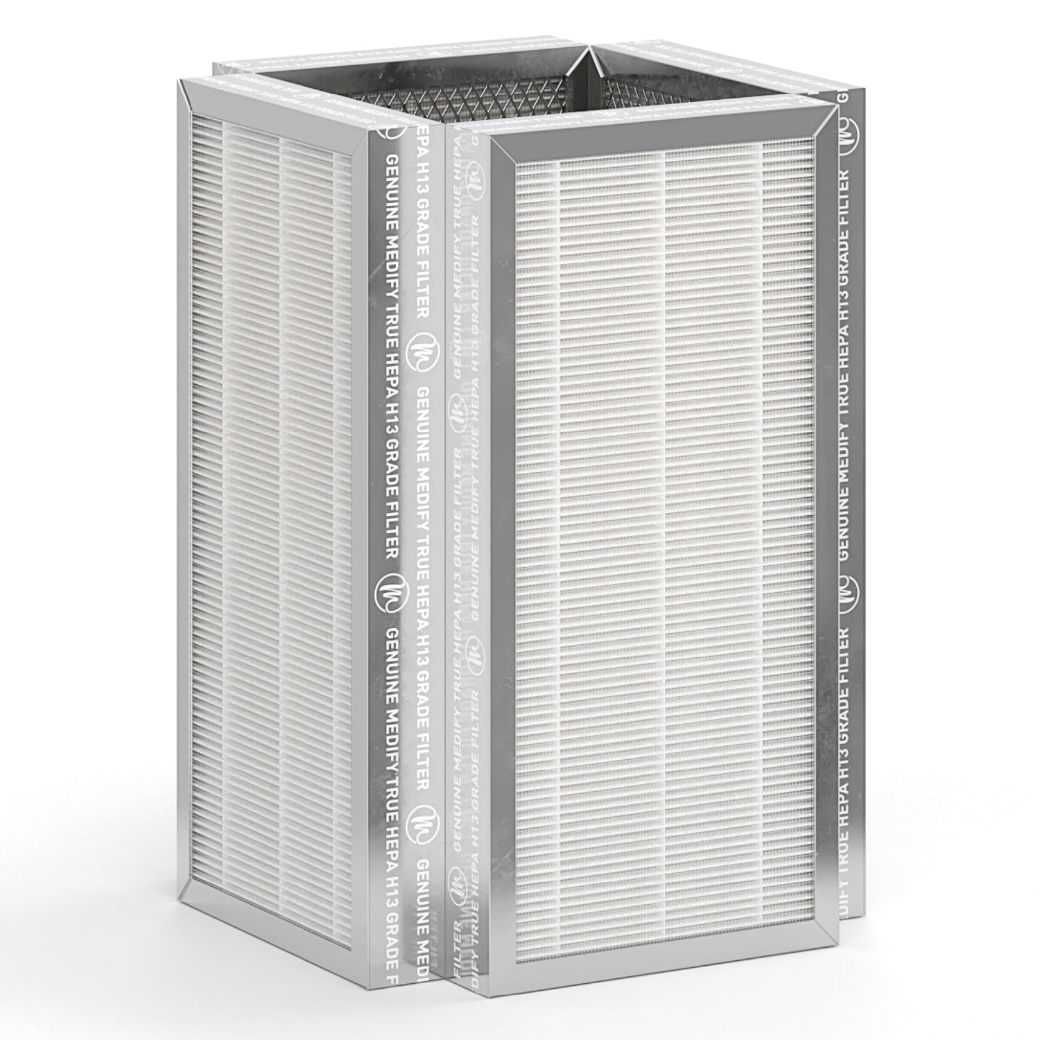 Medify Air MA-50 Home Air Purifier 4 Sided H13 HEPA Replacement Filter, Single