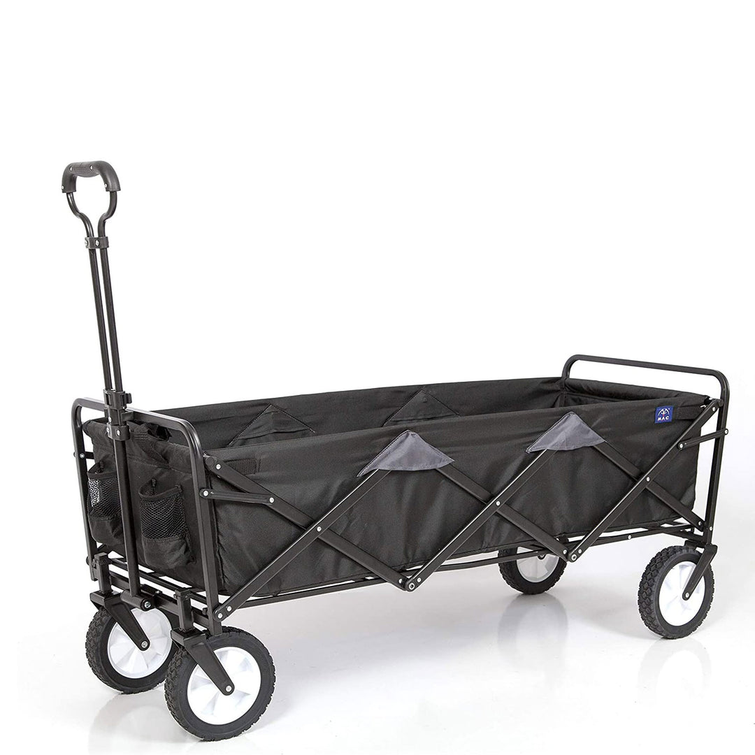 Mac Sports 52 Inch Extra Long Xtender Utility Storage Wagon, Black (Open Box)
