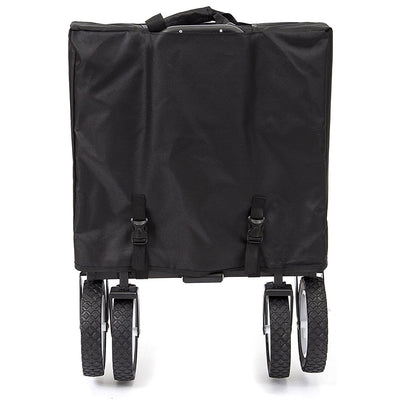 Mac Sports Xtender 52" Extra Long Utility Storage Wagon Cart, Black (For Parts)