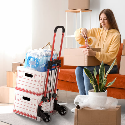 Magna Cart Personal MCI Folding Steel Hand Truck, 160 Pound Capacity (Used) - VMInnovations