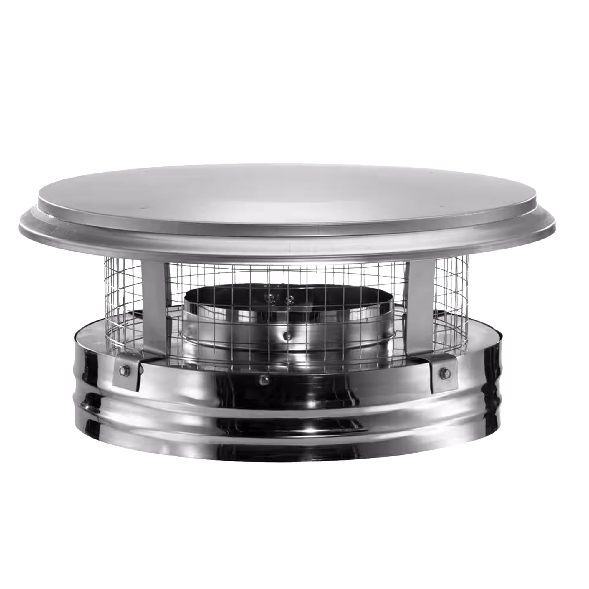 DuraVent DuraPlus 6" Stainless Steel Chimney Cap for Dryer Parts (Open Box) - VMInnovations