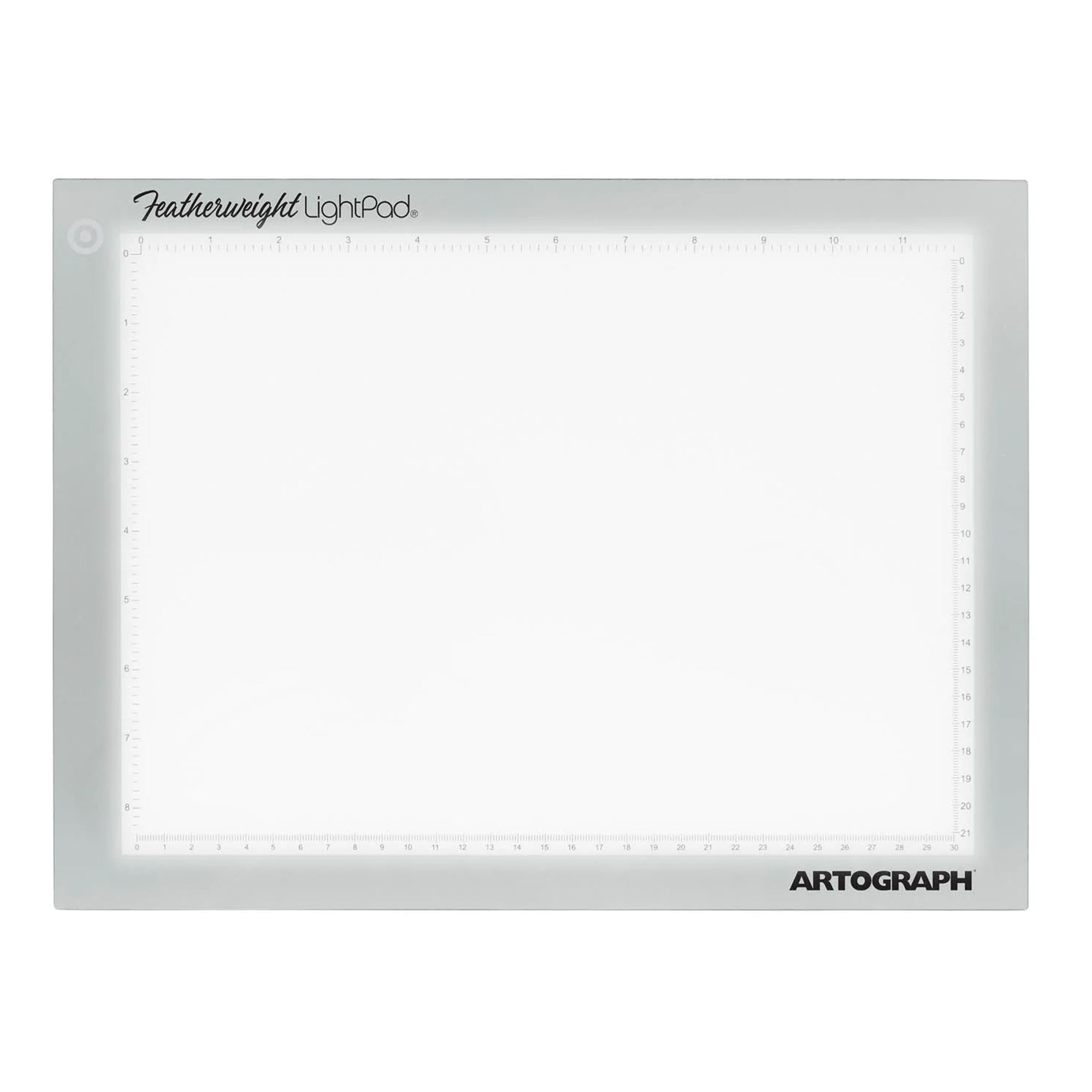Artograph Featherweight LightPad, 9" x 12" Dimmable LED Light Box for Drawing