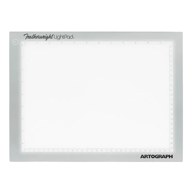 Artograph Featherweight LightPad, 9" x 12" Dimmable LED Light Box for Drawing
