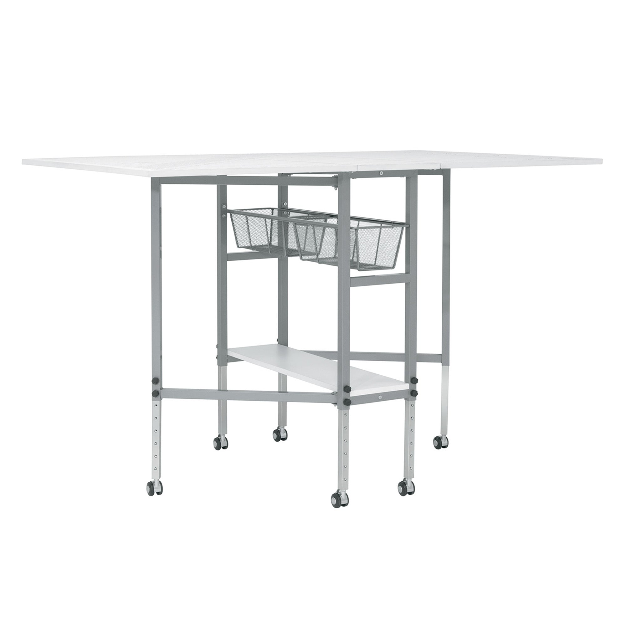 Studio Designs Sew Ready Hobby & Cutting Craft Desk Table w/ Drawers (Damaged)