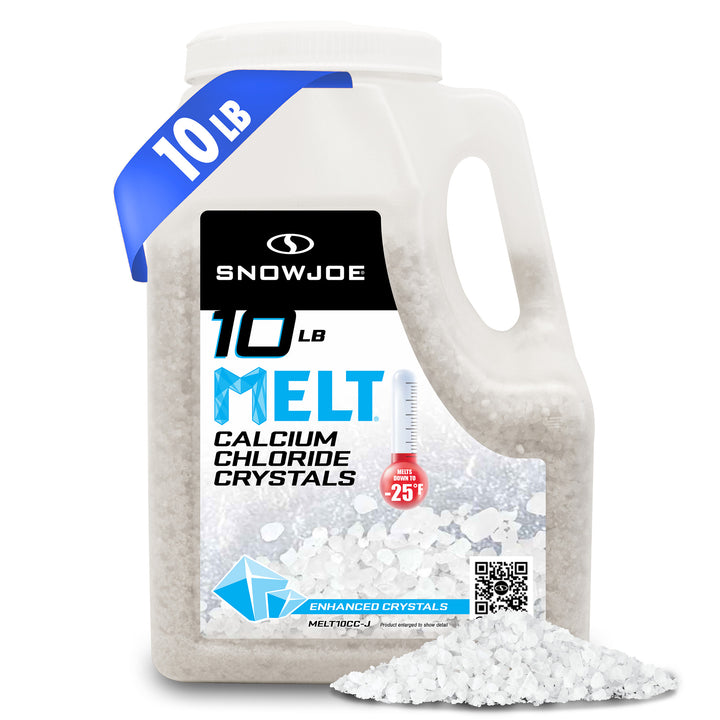Snow Joe Melt-2-Go Calcium Chloride Crystal Ice Melter, 10 lb