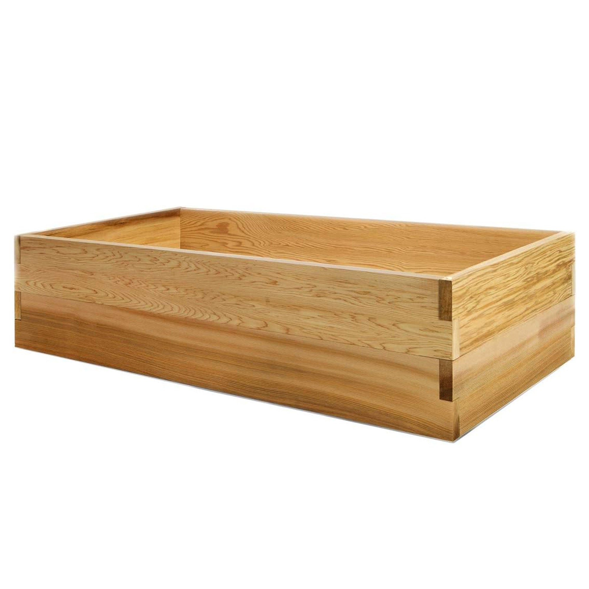 All Things Cedar 4x2 Ft Elevated Garden Box with Stackable and Expandable Design - VMInnovations