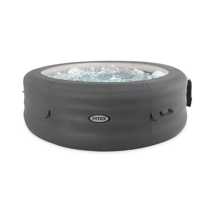 Intex SimpleSpa Bubble Massage 6 Person Inflatable Hot Tub w/ Cover (Open Box)