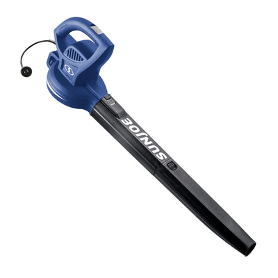 Sun Joe Electric All Purpose Leaf Blower, 6 Amp Motor, 155 MPH Speed, Blue(Used)