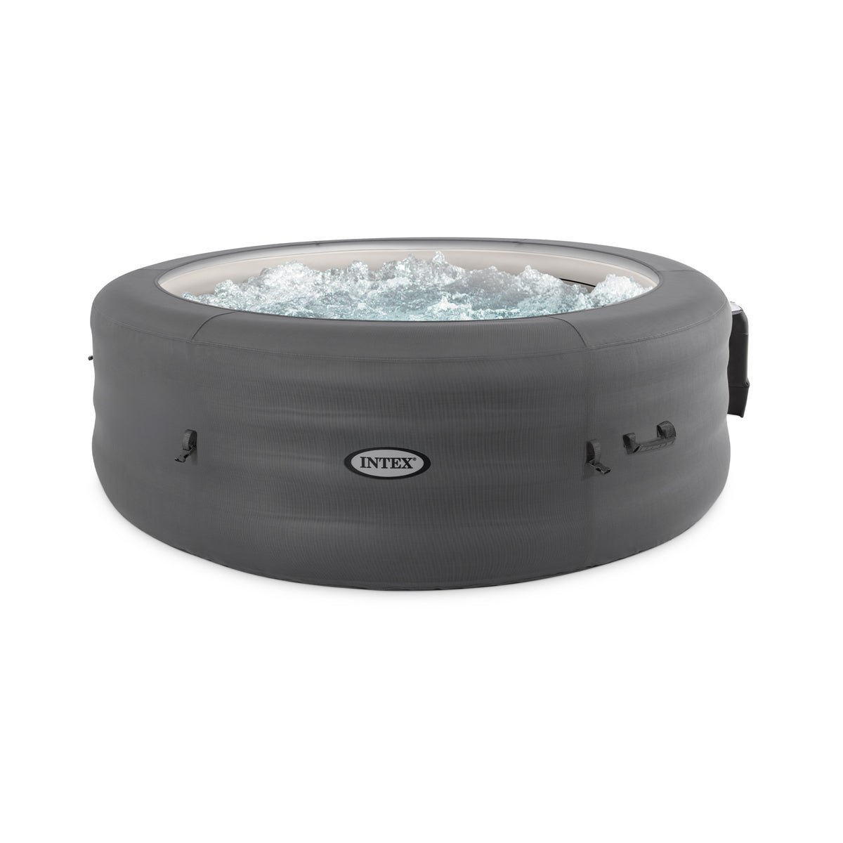 Intex SimpleSpa Bubble Massage 6 Person Inflatable Hot Tub w/ Cover (Open Box)