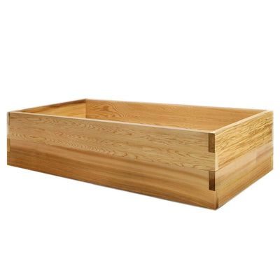 All Things Cedar 4x2 Ft Elevated Garden Box with Stackable and Expandable Design