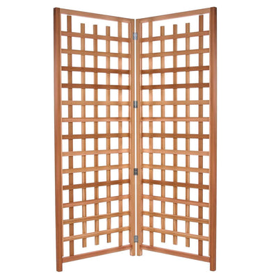 All Things Cedar 2-Piece Outdoor Single Trellis Handcrafted for Climbing Plants